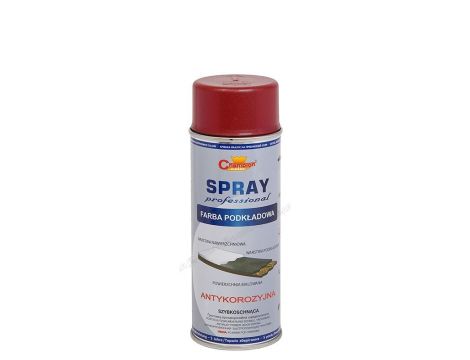 CHAMPION SPRAY FARBA PODKŁADOWA ANTYKOROZYJNA CZERWONY RAL 3009 400ML